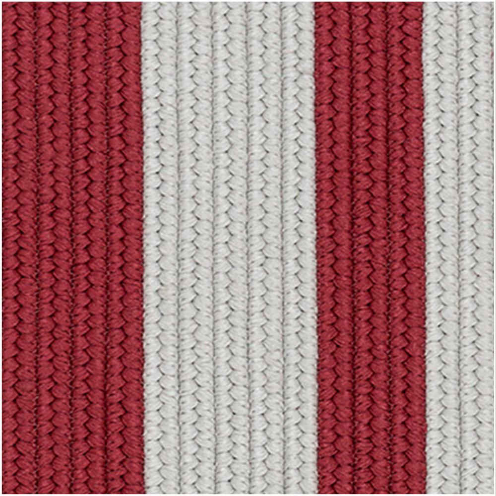 Everglades Vertical Stripe - Sunset Red 4'x6'. Picture 1