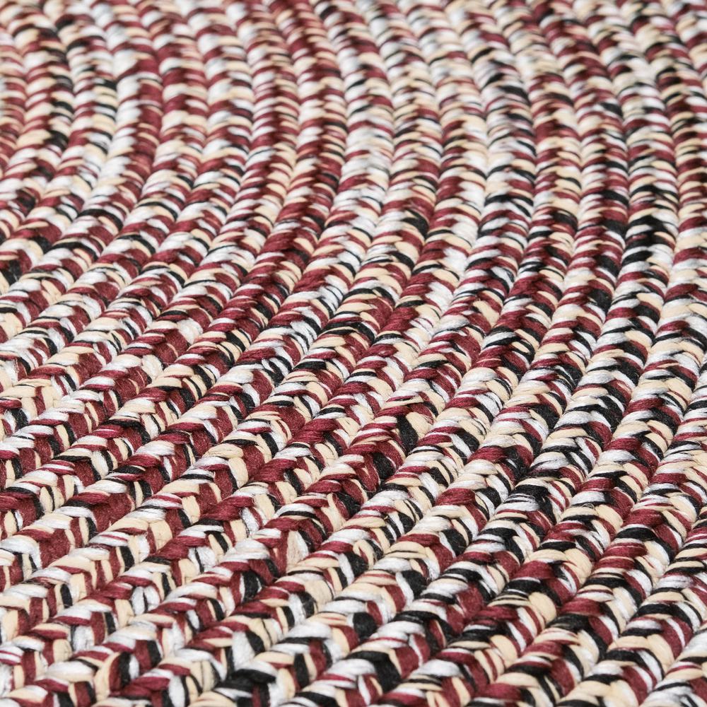 Luna Tweed Doormats - Garnet Ash 45” x 45”. The main picture.