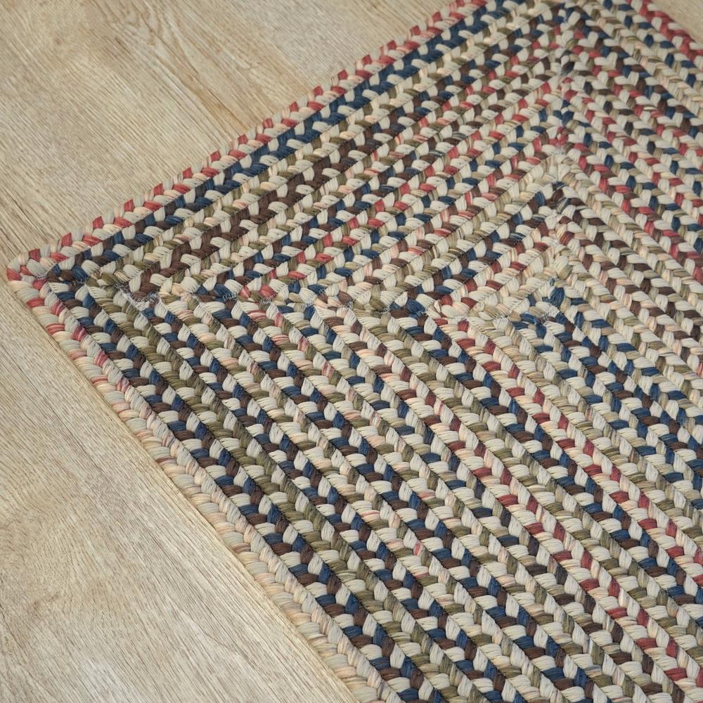 Lucid Braided Multi - Beige Linen 2x4 Rug. Picture 3