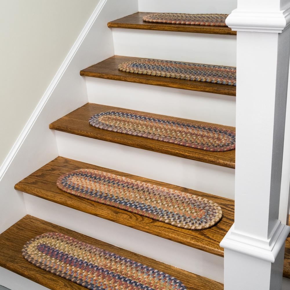 New England Braid Stair Treads NE01A008X028. Picture 1