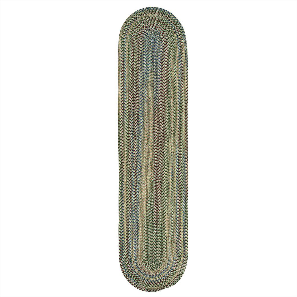 Worley Oval  - Moss Green 2x4. Picture 6