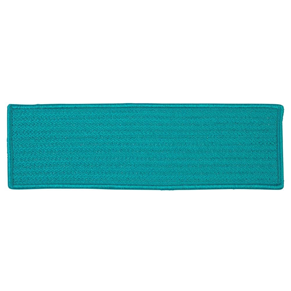 Simply Home Solid - Turquoise 6' square. Picture 6
