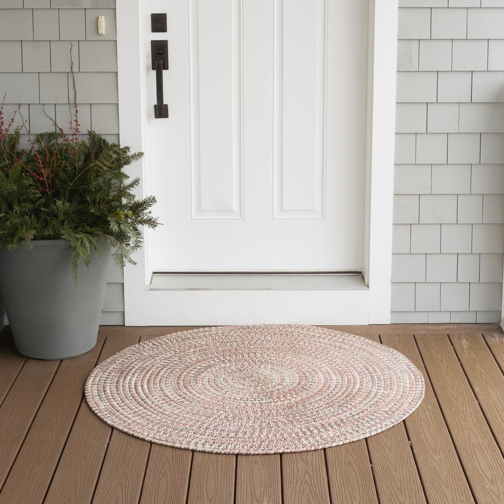Luna Tweed Doormats - Rusted Stone 50” x 50”. Picture 2