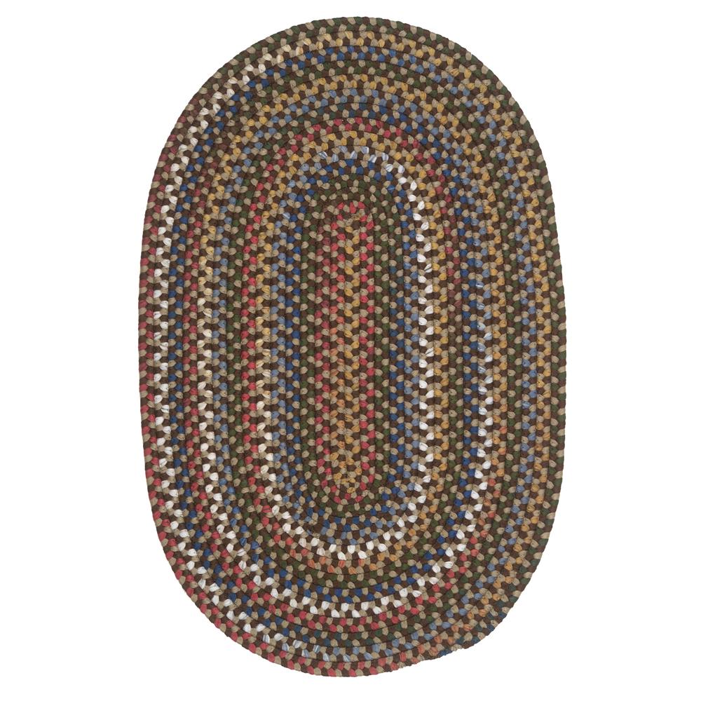 Wayland Oval  - Brown 20"x30". Picture 2