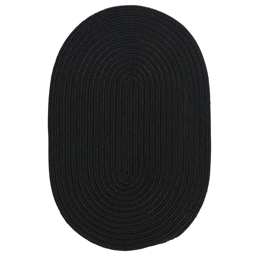 Boca Doormats - Black 40" x 60". Picture 2