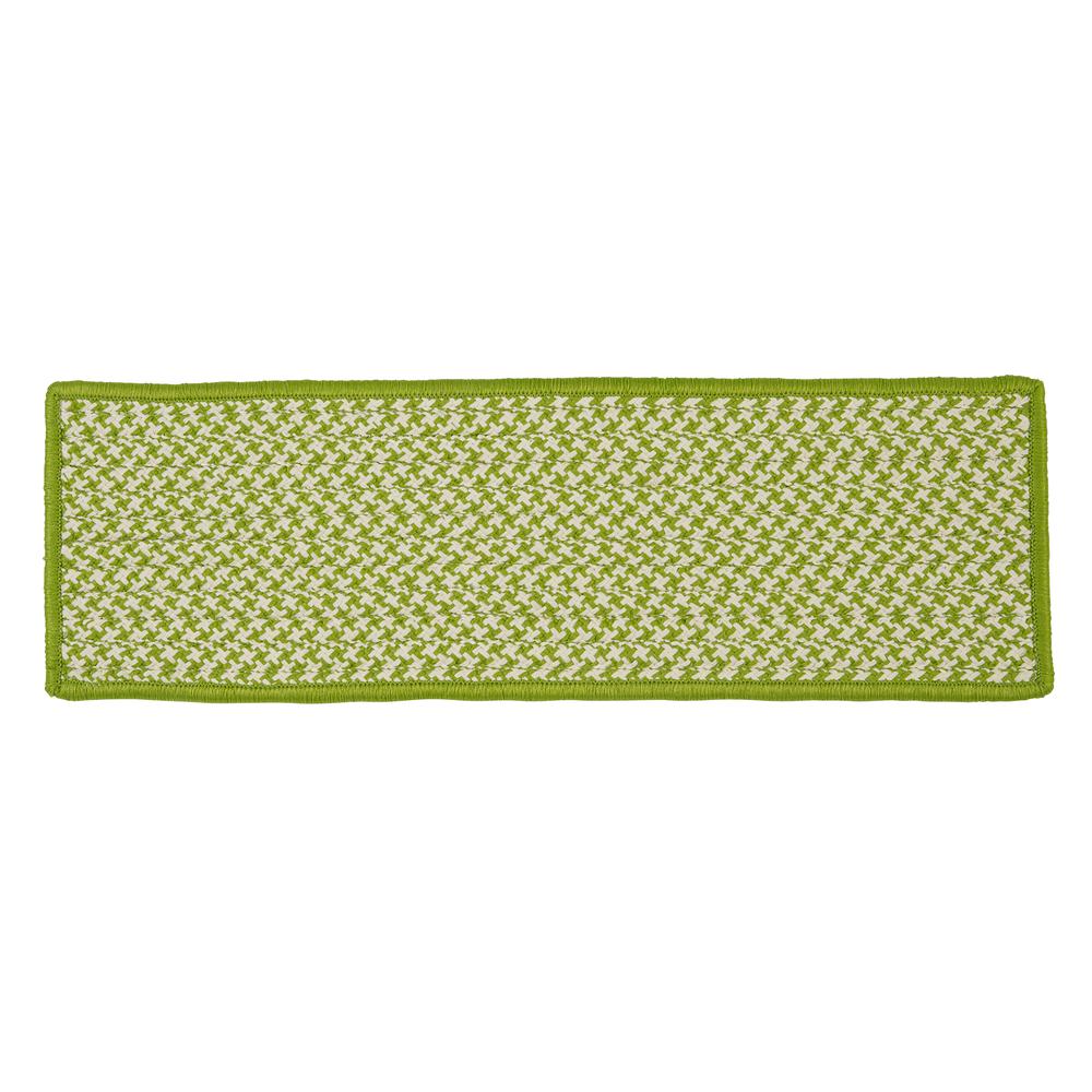 Outdoor Houndstooth Tweed - Lime 5'x7'. Picture 7
