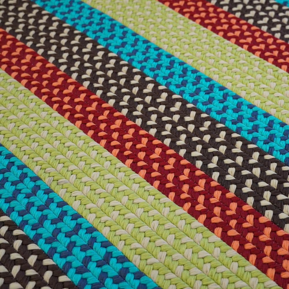 Winnie Multi Stripe Square - Harborside Mix 3x3 Rug. Picture 8