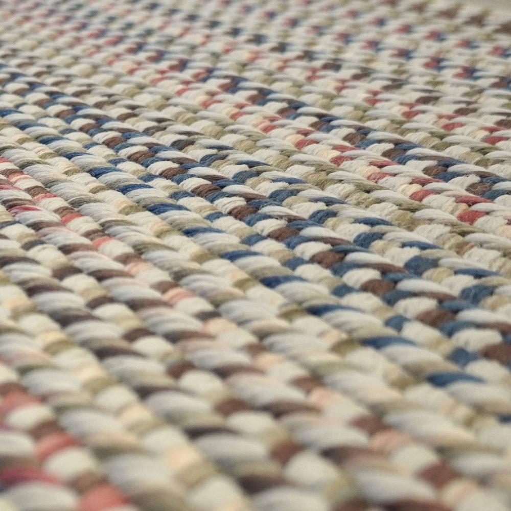 Lucid Braided Multi Square - Beige Linen 4x4 Rug. Picture 12