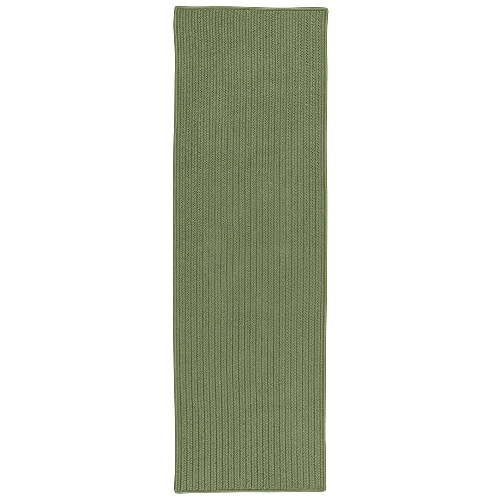 All-Purpose Mudroom Runner - Moss Green 2'6"x5'. Picture 2