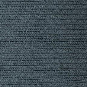 Reversible Flat-Braid (Rect) Runner - Cobalt Blue 2'4"x14'. The main picture.