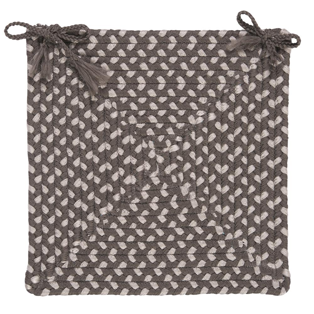 Tiburon- Misted Gray Chair Pad (set 4). Picture 2