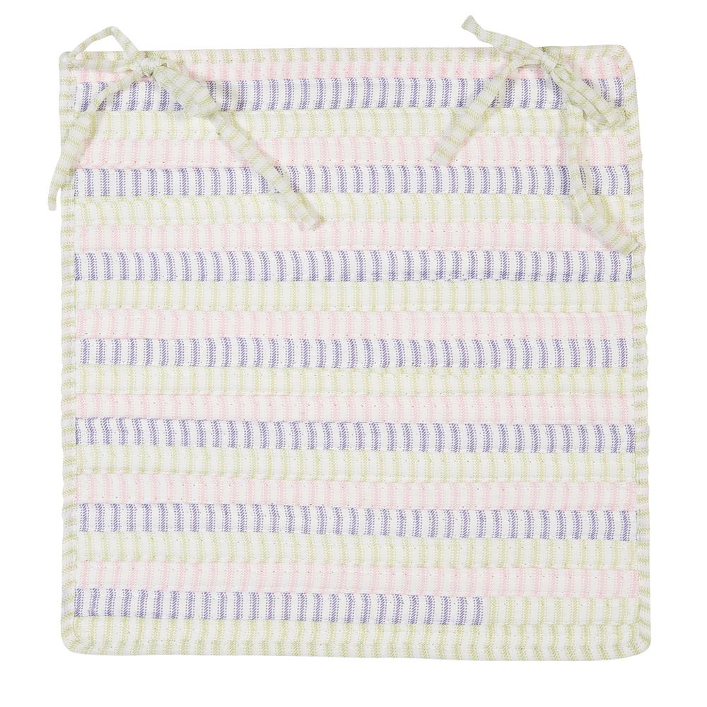 Ticking Stripe- Dreamland Chair Pad (set 4). Picture 2
