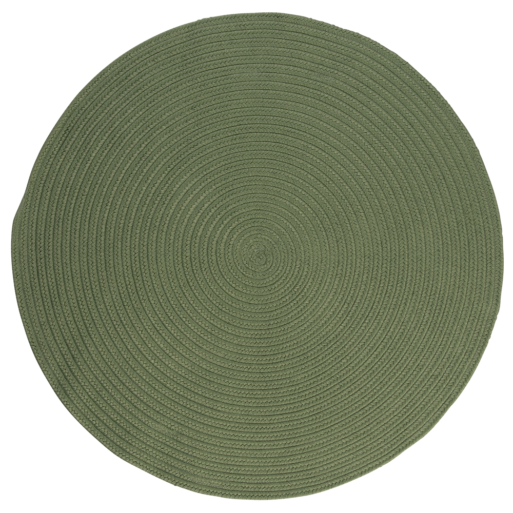 Boca Raton - Moss Green 4' round. The main picture.