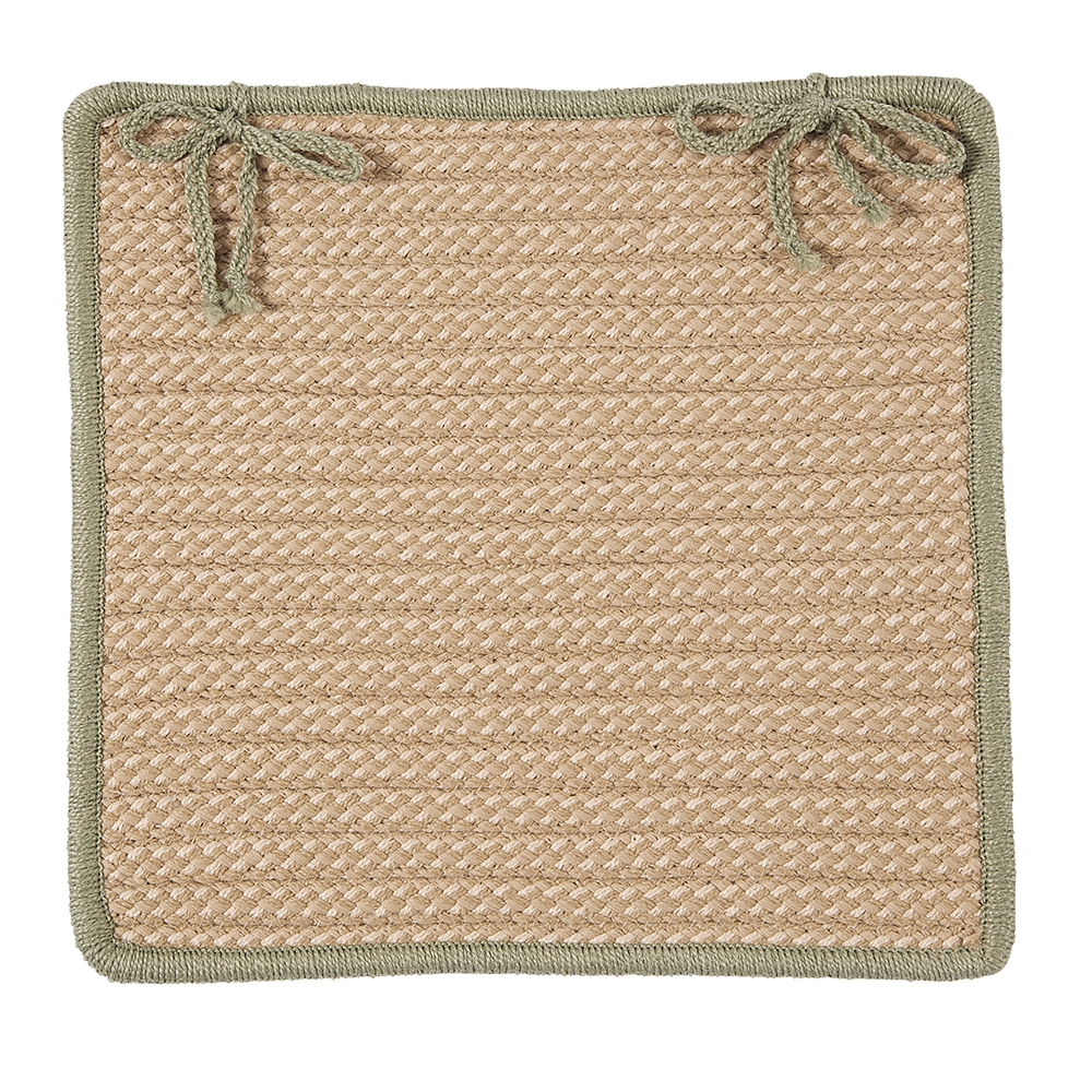Boat House - Olive Chair Pad (single). Picture 1