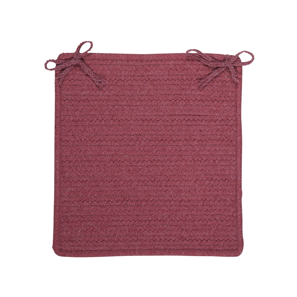 Courtyard - Mauve Chair Pad (single). The main picture.