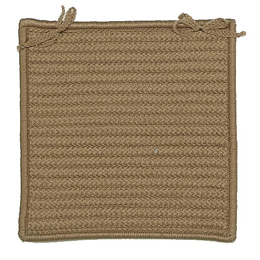 Simply Home Solid - Café Tostado Chair Pad (single). Picture 2