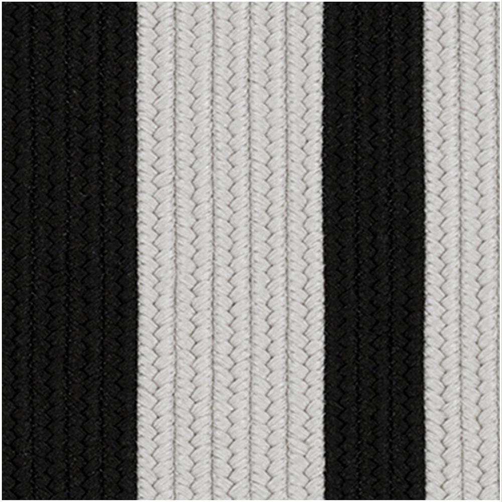 Everglades Vertical Stripe - Black Shadow 2'x3'. The main picture.