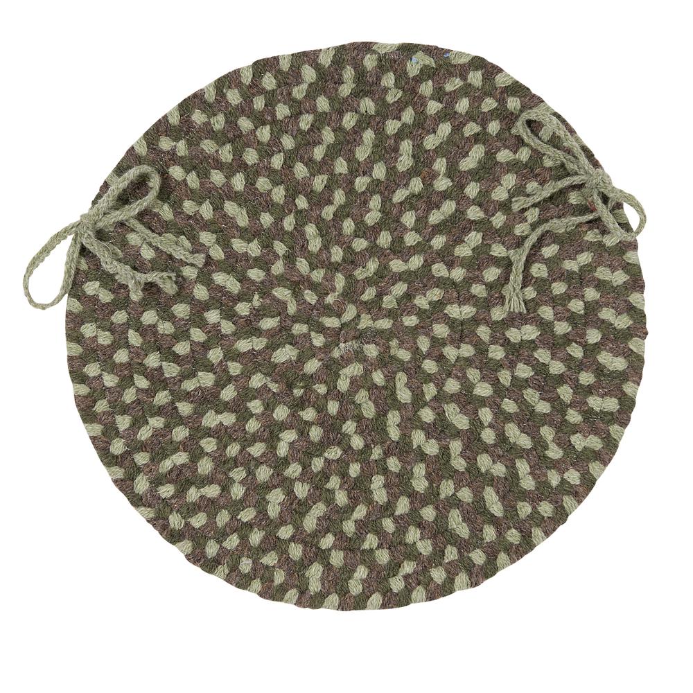 Boston Common - Moss Green Chair Pad (single). Picture 2
