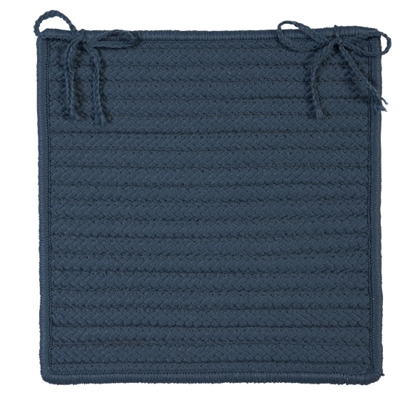 Simply Home Solid - Lake Blue Chair Pad (set 4). Picture 1