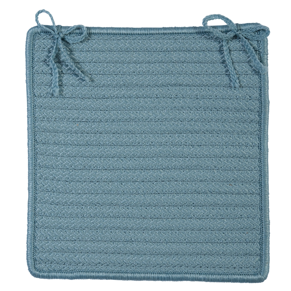 Simply Home Solid - Federal Blue Chair Pad (set 4). The main picture.