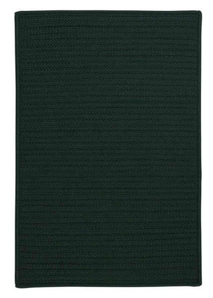 Simply Home Solid - Dark Green 7'x9'. Picture 1