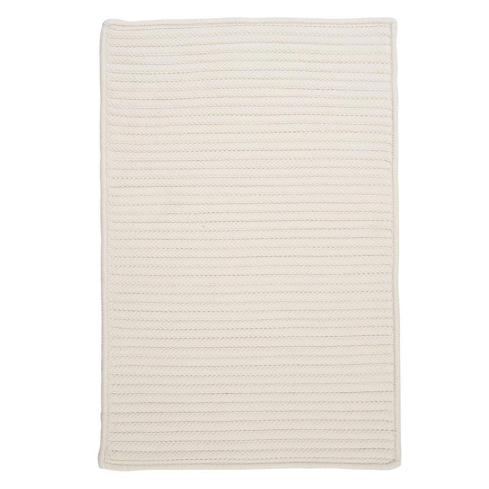 Simply Home Solid - White 8' square. Picture 5