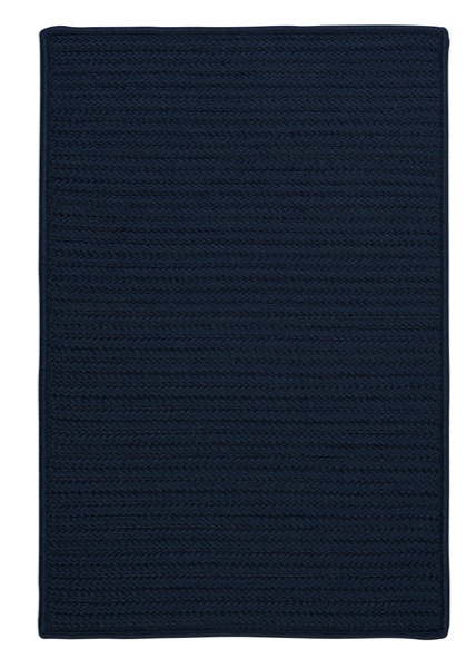 Simply Home Solid - Navy 2'x3'. Picture 1