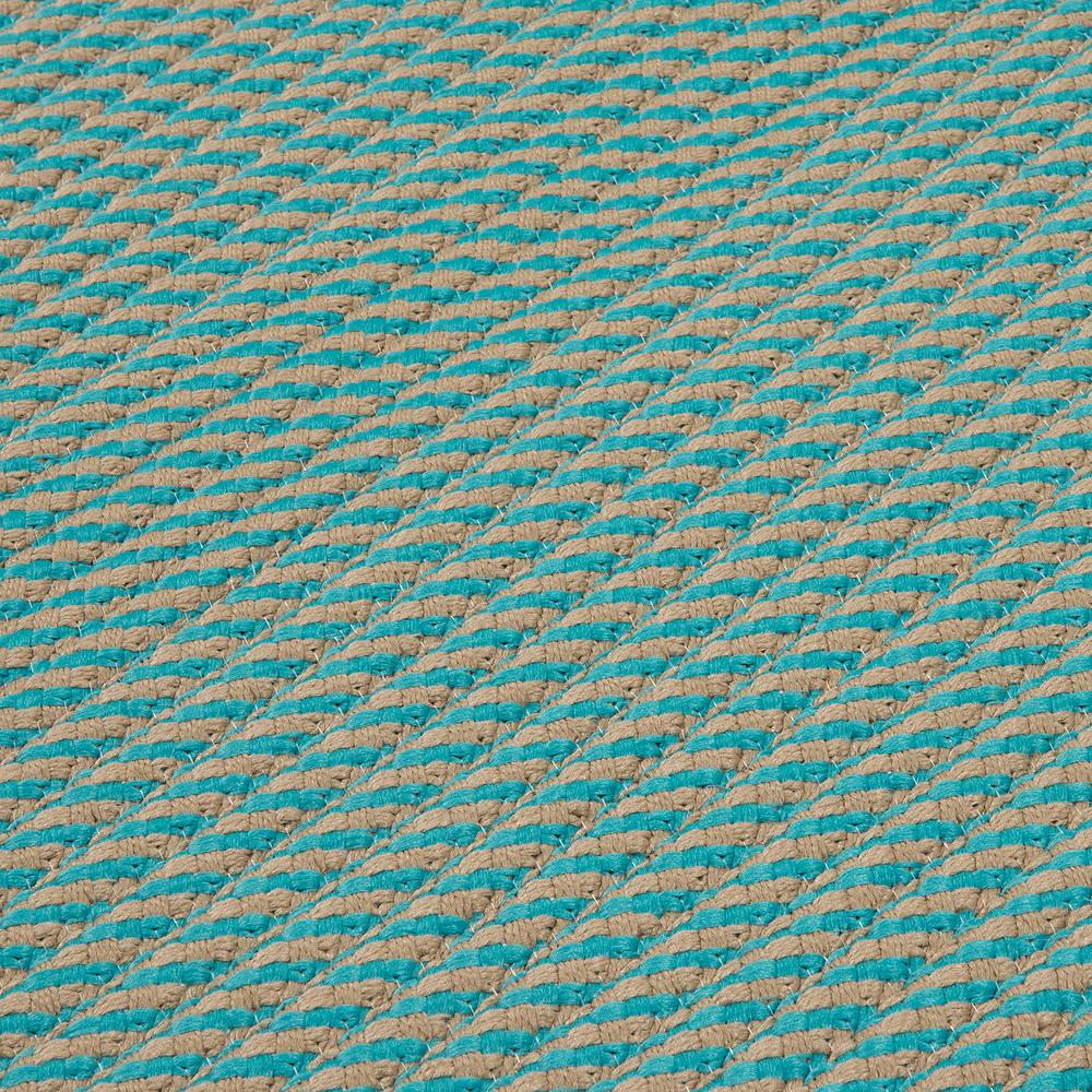 Point Prim - Teal sample swatch. The main picture.