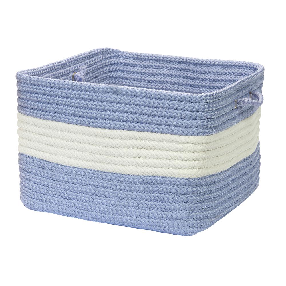 Rope Walk - Amethyst 18"x12" Utility Basket. Picture 2