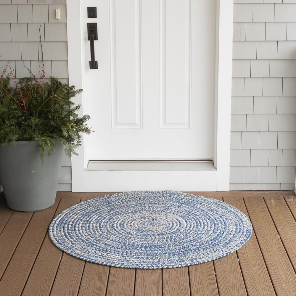 Luna Tweed Doormats - Harbor Stone 30” x 30”. Picture 2