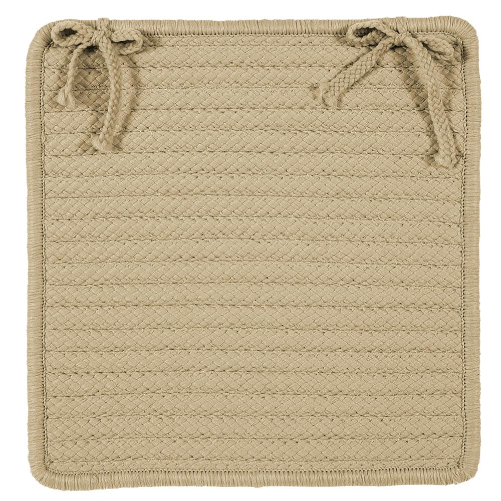 Simply Home Solid - Linen Chair Pad (single). Picture 2