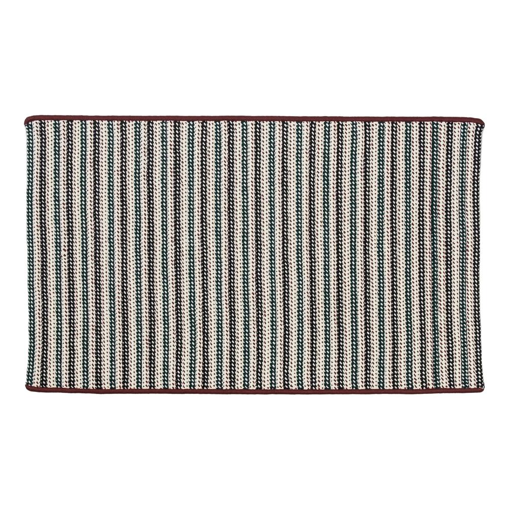 Noth Pole Multi Stripe Holiday Rug - Holiday Multi 22" x 34". Picture 1