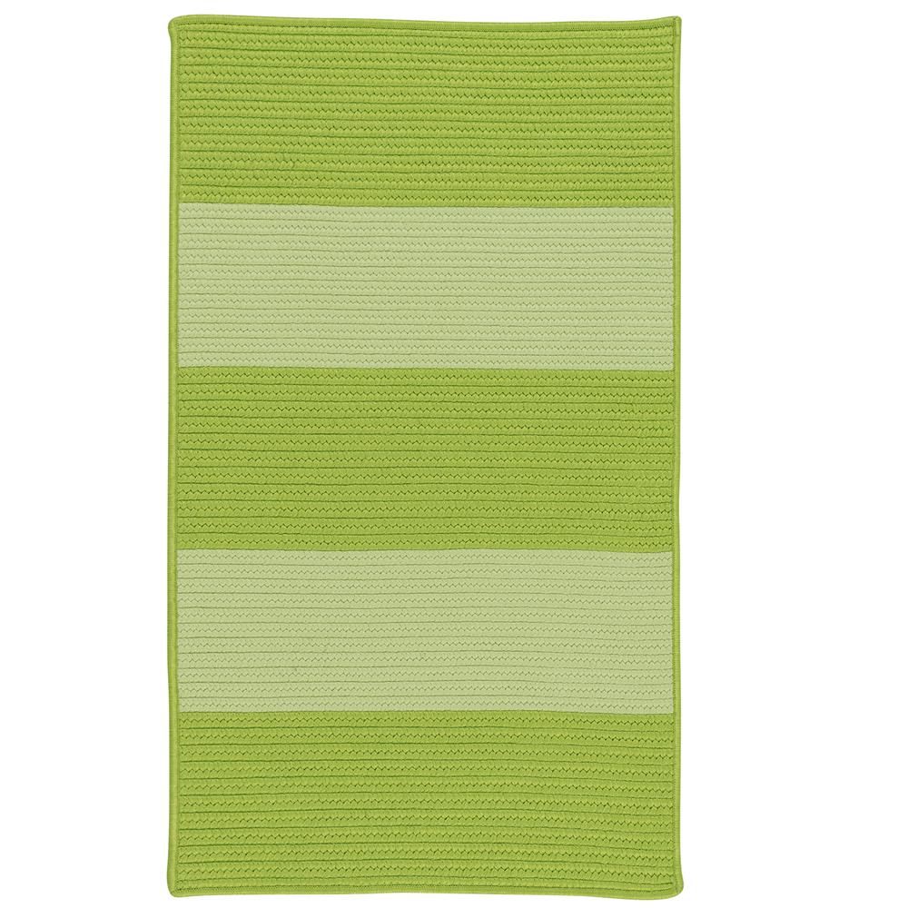 Newport Textured Stripe - Greens 2'x3'. Picture 1