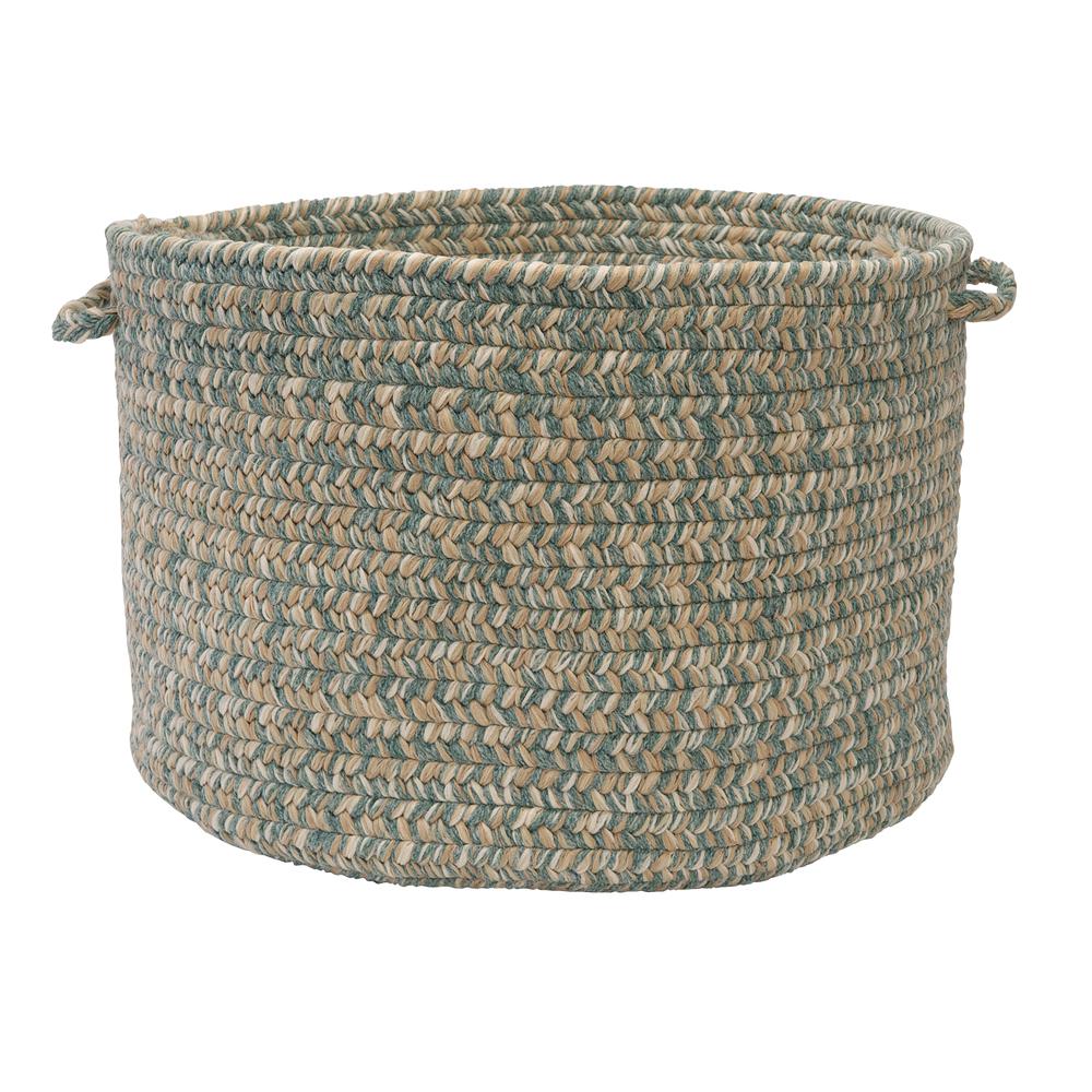 Tremont- Teal 14"x10" Utility Basket. Picture 1