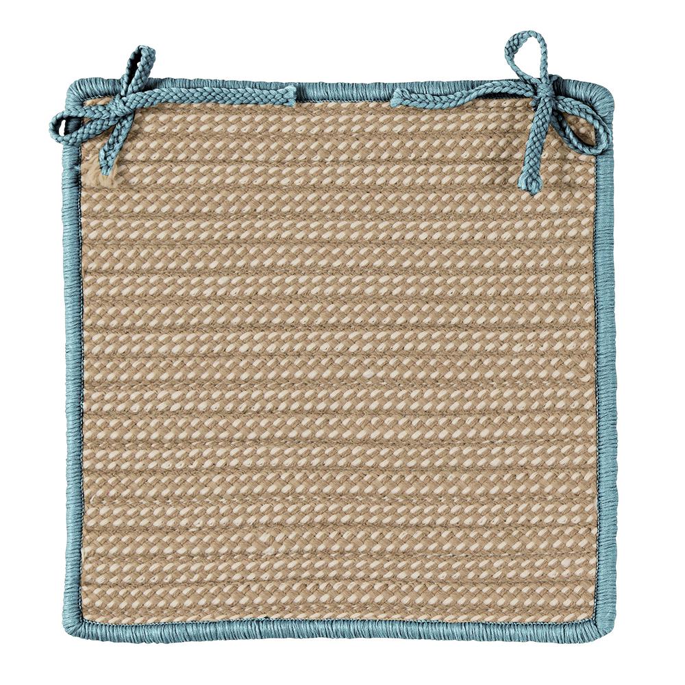 Boat House - Light Blue Chair Pad (single). Picture 2
