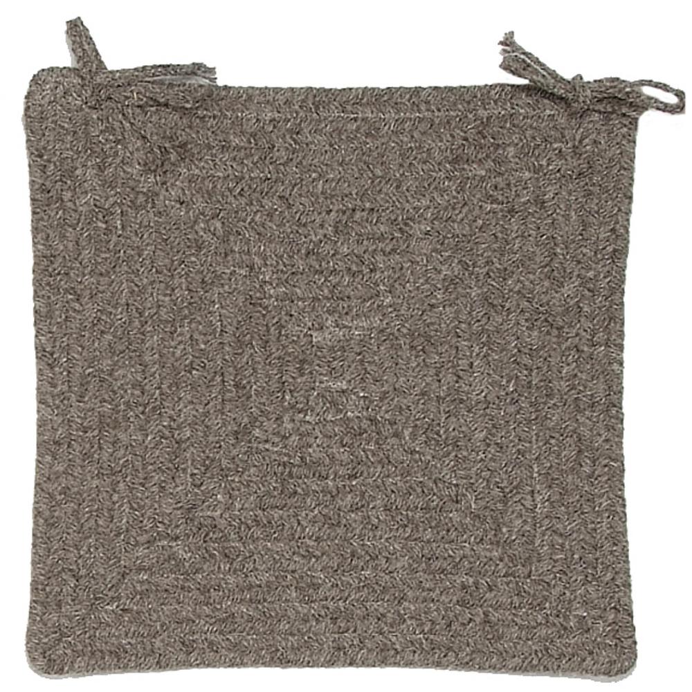 Shear Natural - Rockport Gray Chair Pad (set 4). Picture 2