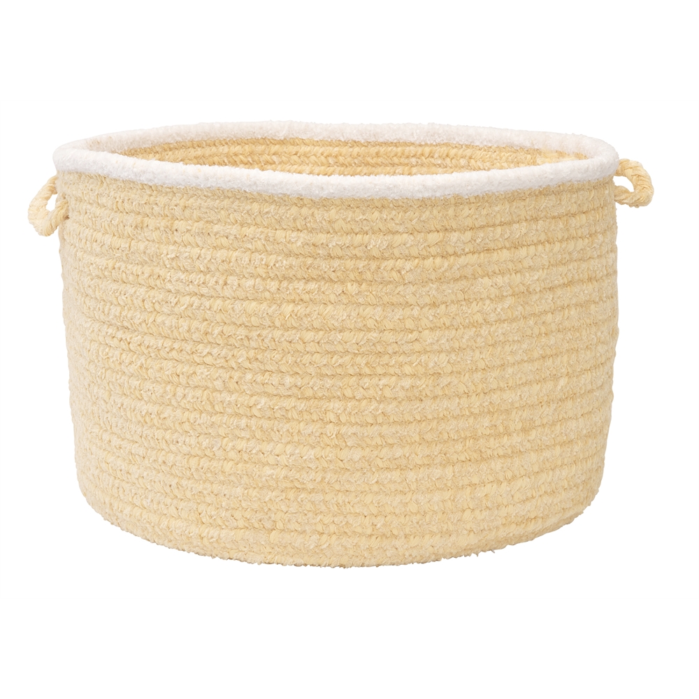 Silhouette - Pale Banana 18"x12" Utility Basket. Picture 1