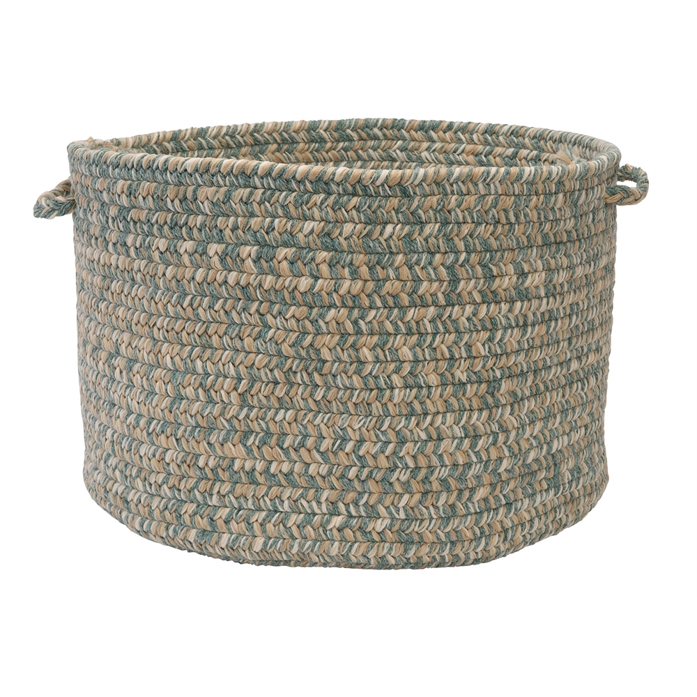 Tremont- Teal 14"x10" Utility Basket. The main picture.