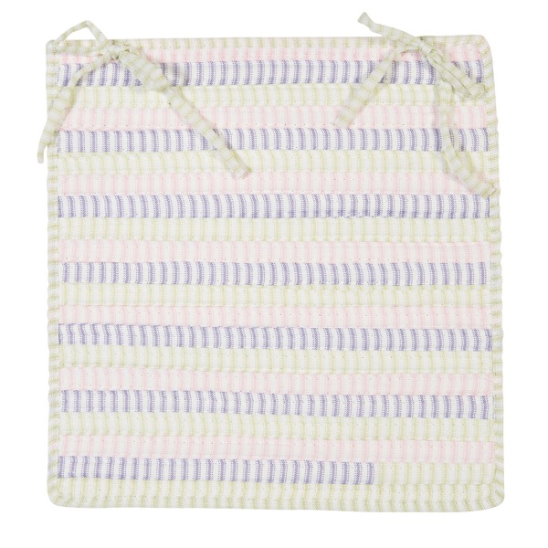 Ticking Stripe- Dreamland Chair Pad (set 4). The main picture.