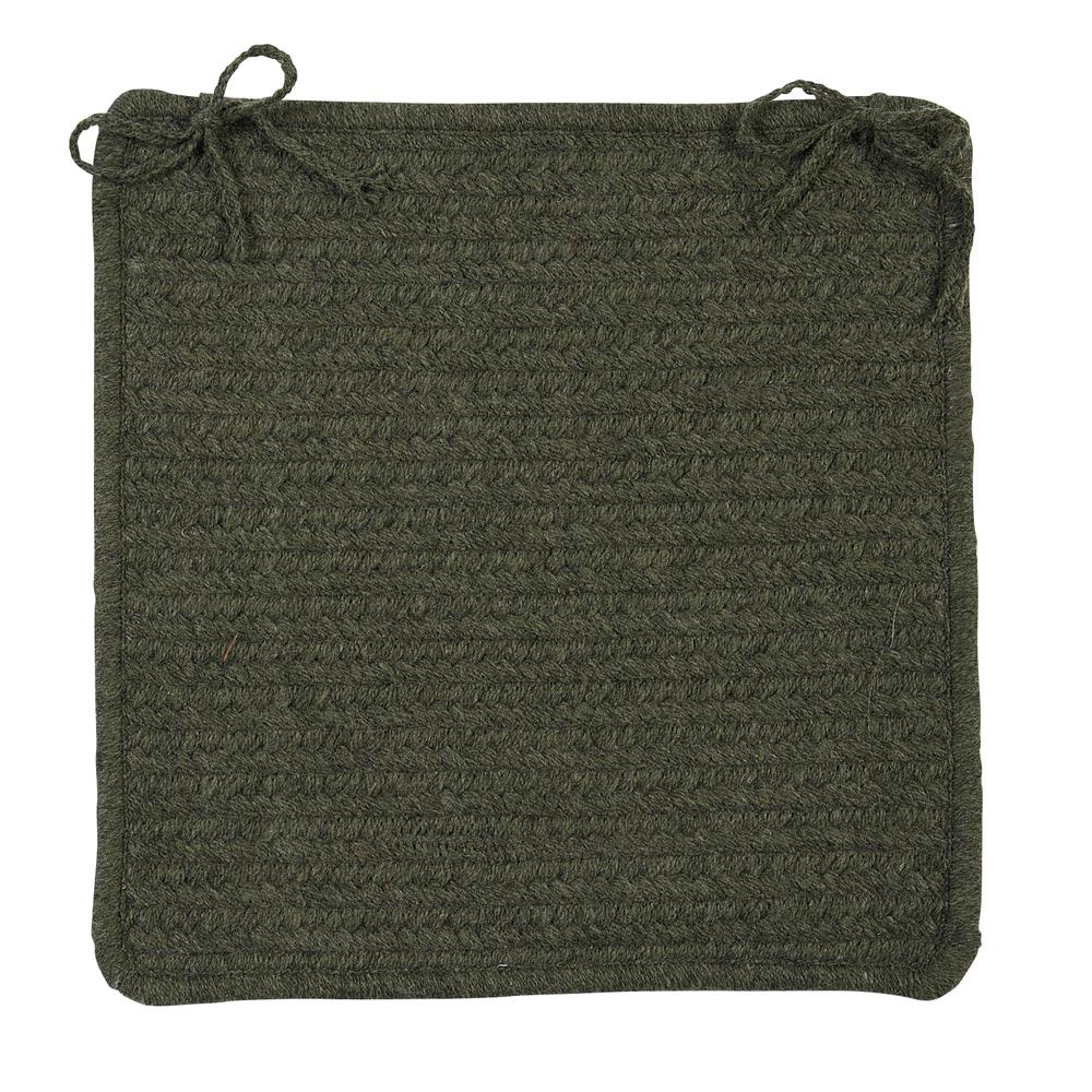 Courtyard - Olive Chair Pad (single). Picture 2