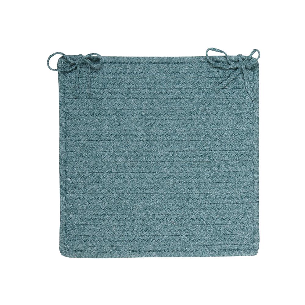 Westminster- Teal Chair Pad (single). Picture 2
