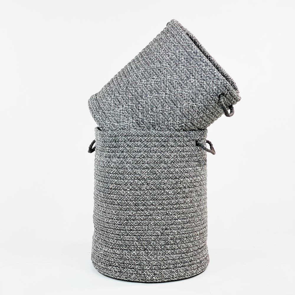 Galaxy Weave Hampers - Grey 15"x15"x18". Picture 4