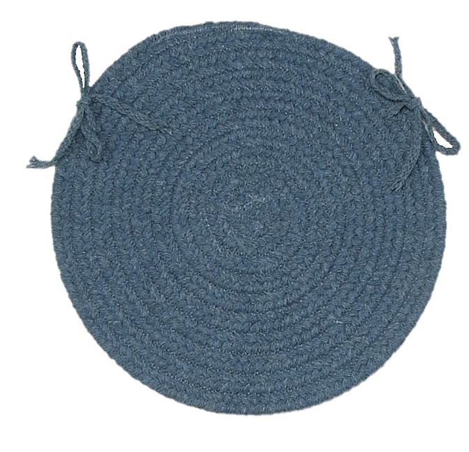 Bristol - Federal Blue Chair Pad (set 4). Picture 1