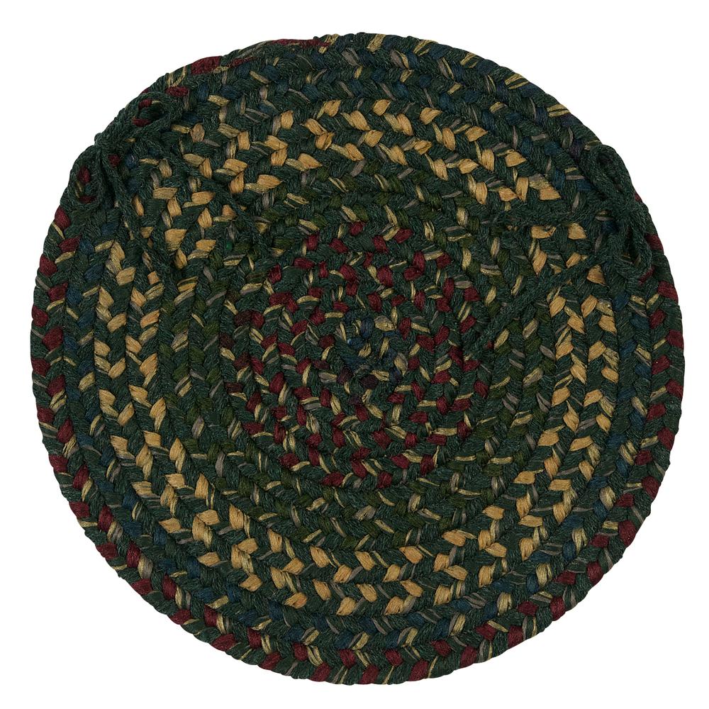 Midnight - Deep Forest Chair Pad (set 4). Picture 2