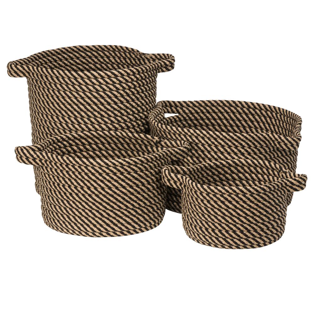 Homestead 4-Piece Basket Set - Onyx. The main picture.