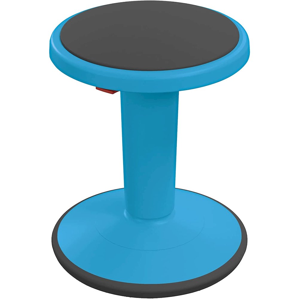 Hierarchy Height Adjustable Grow Stool- Short Stool (Blue). Picture 1