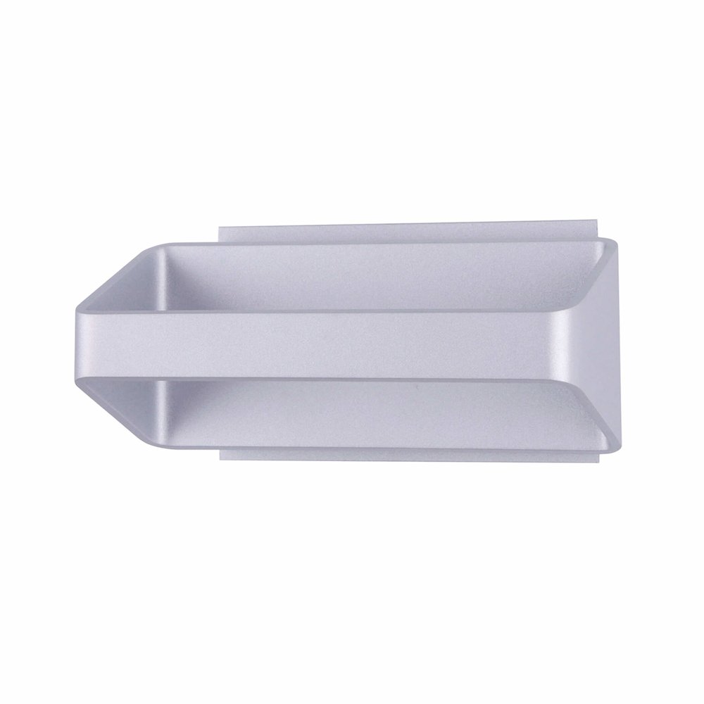 Up-Down integrated LED Wall Sconce Light in Silver. Picture 7