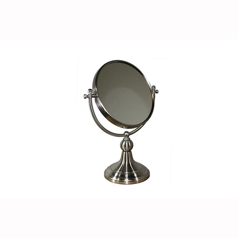 14" Free Standing Round X5 Magnify Mirror. Picture 1