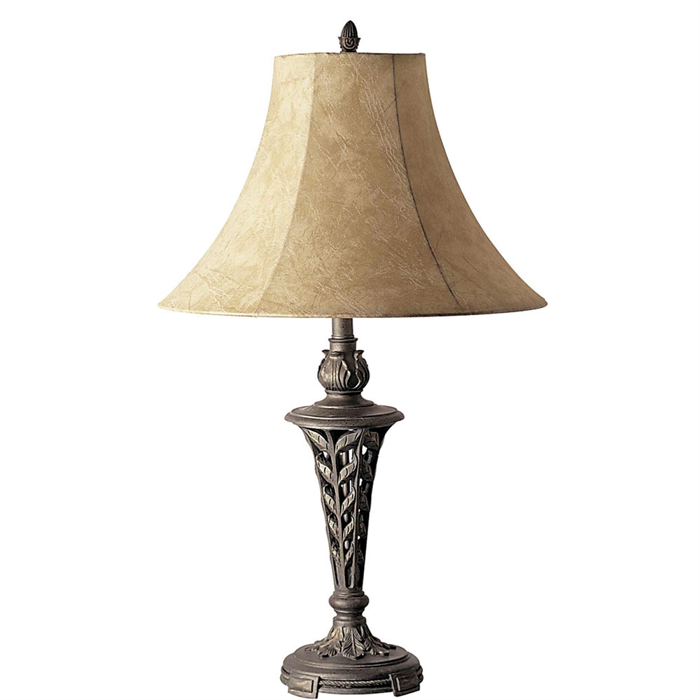 31" Table Lamp - Antique Brass. Picture 1