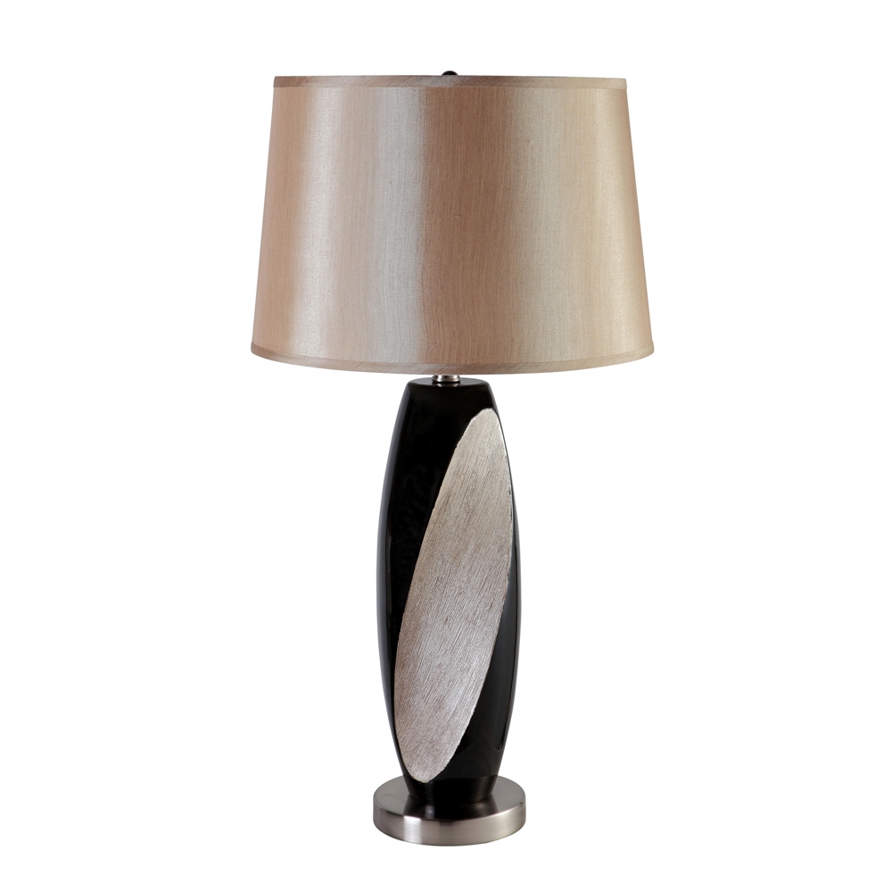 29"H Retro Ceramic Table Lamp. Picture 1